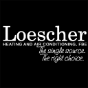 Loescher Heating's logo