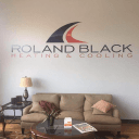 Roland Black Heating and Cooling's logo